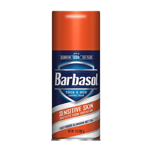 Barbasol Thick & Rich Sensitive Skin Shaving Cream 7.0oz - RMS PRODUCTS