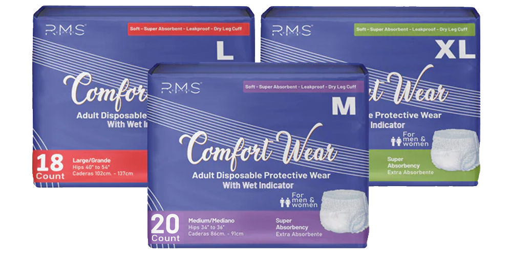 Experience Ultimate Comfort and Care with COMFORT WEAR: Adult Disposable Protective Wear with Wetness Indicator