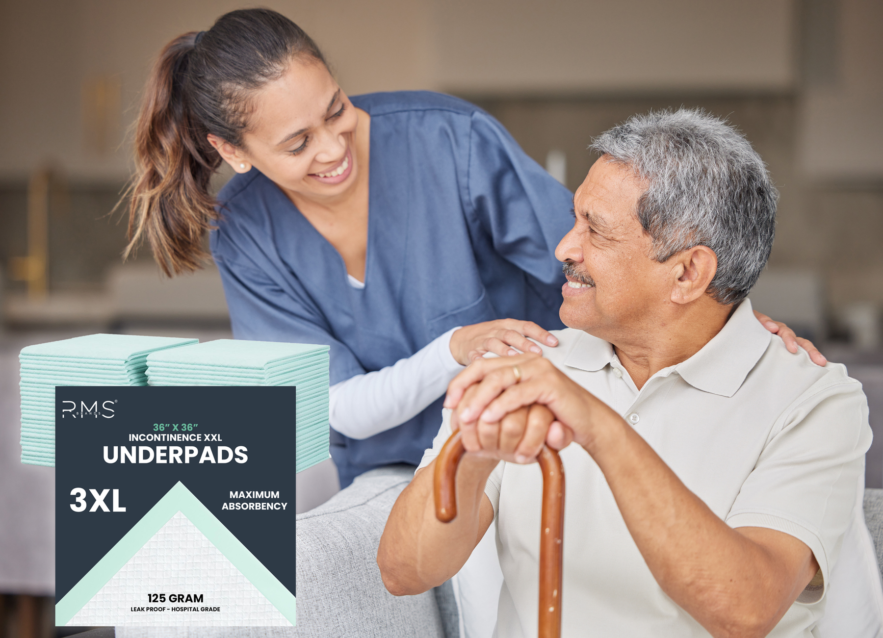 5 Reasons Caregivers Love RMS Brands Underpads