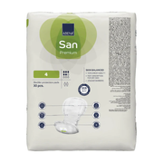Abena Sanâ€¯4 Premium Bladder Control Pads â€“ Adhesive, Anatomically Shaped (17â€³â€¯Ã—â€¯8â€³, 800â€¯mL Absorbency) - RMS PRODUCTS