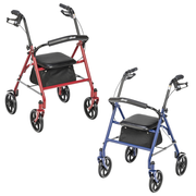 Drive Medical Durable 4 Wheel Rollator with 7.5" Casters - RMS PRODUCTS