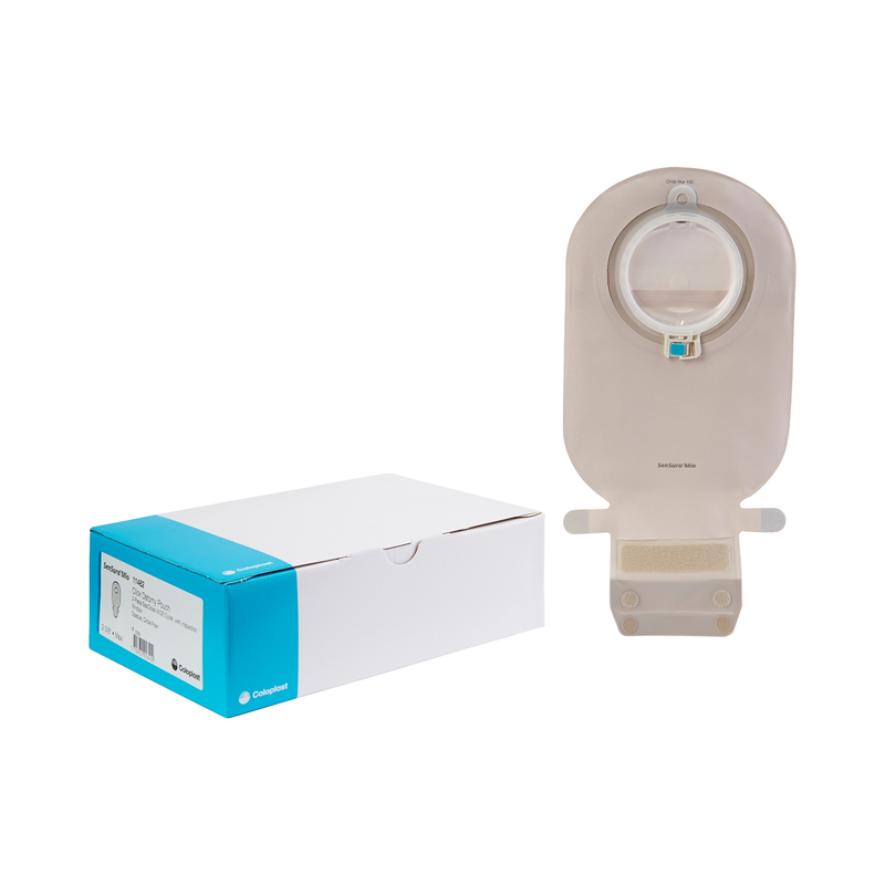 Coloplast SenSura® Mio Click Drainable Pouch – Maxi 11″, Wide Outlet, Inspection Window – 50 mm (#11472) & 60 mm (#11482) Flange - RMS PRODUCTS