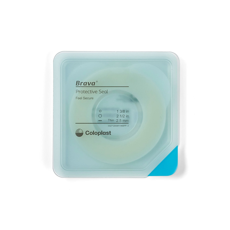 Coloplast Brava® Protective Seal (Thin) – Moldable Barrier Ring, 34 mm Starter Hole – Model #12039 (Box of 10) - RMS PRODUCTS
