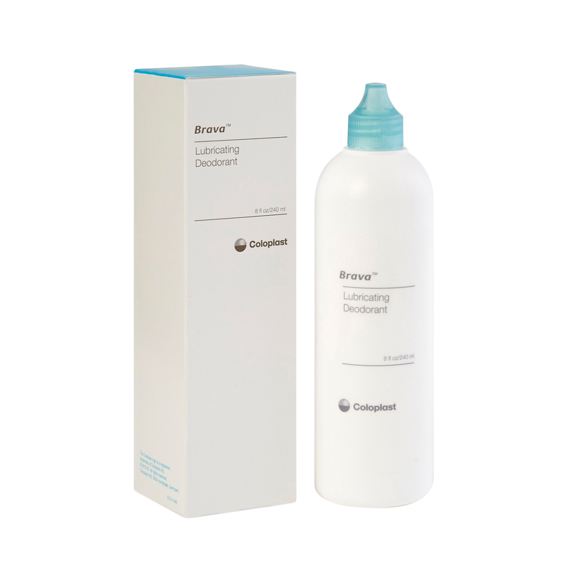 Coloplast BravaÂ® Lubricating Deodorant â€“ 8â€¯oz Bottle â€“ Model #12061 - RMS PRODUCTS