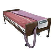Drive Medical Med-Aire 8" Alternating Pressure and Low Air Loss Mattress System with out Pump system. - RMS PRODUCTS