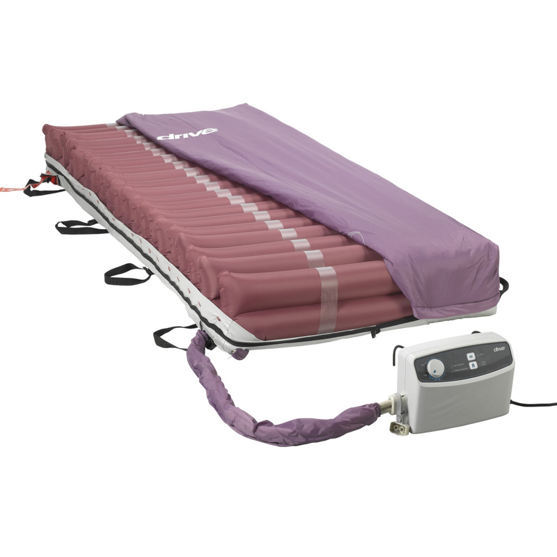 Drive Medical Med-Aire 8" Alternating Pressure and Low Air Loss Mattress System with out Pump system. - RMS PRODUCTS