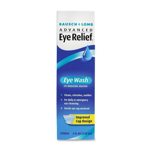 Bausch & Lomb Advanced Eye Relief Eye Wash, 4 fl oz - RMS PRODUCTS