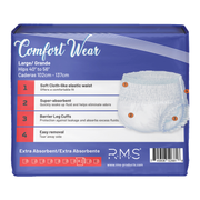 RMS BRANDS Adult Disposable Pull Ups - Large (18 Count) - RMS PRODUCTS