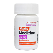 Rugby Meclizine 25 mg – 100 Chewable Tablets - RMS PRODUCTS
