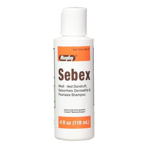Rugby Sebex Medicated Dandruff Shampoo - 4 fl oz | Sebulex - RMS PRODUCTS