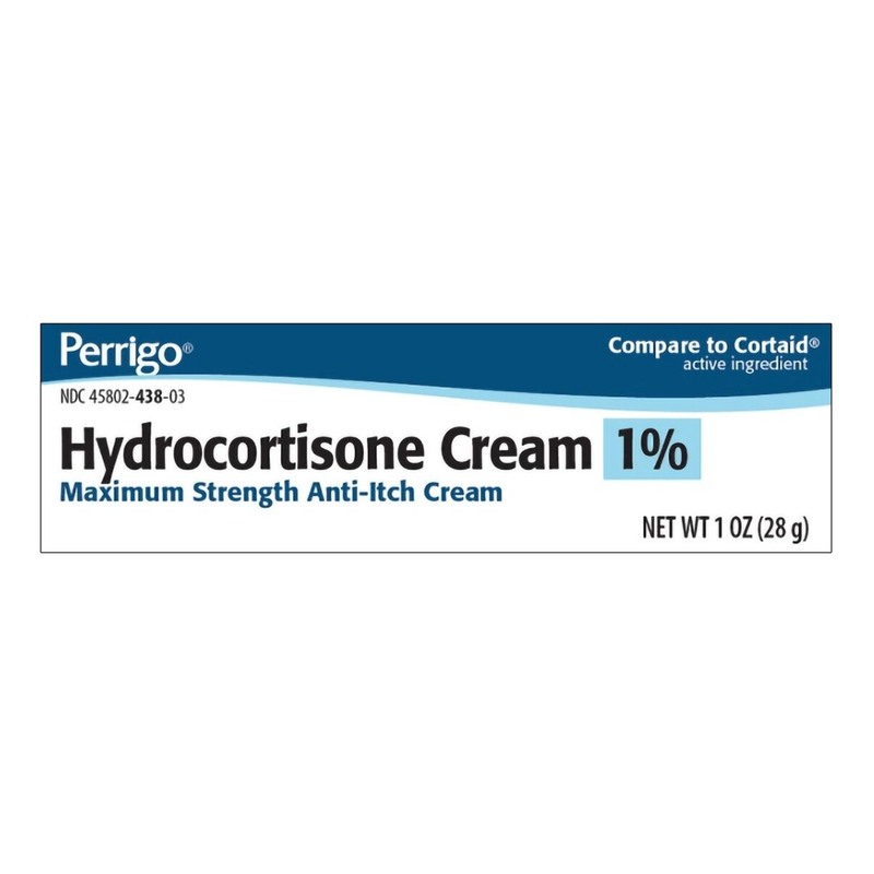 Perrigo Hydrocortisone 1% Maximum Strength Anti-Itch Cream, 1 oz - RMS PRODUCTS