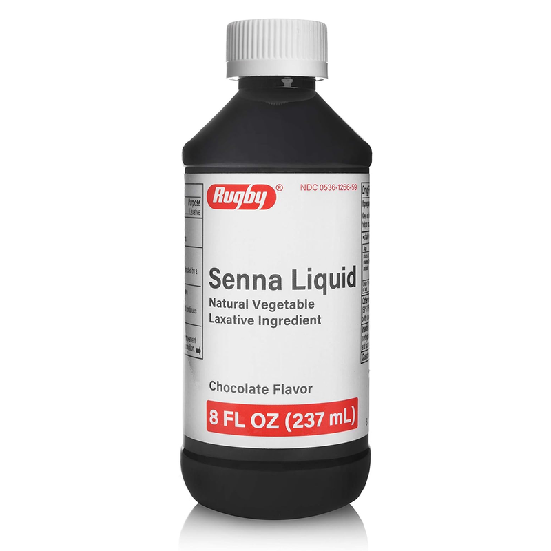 Rugby Senna Liquid Natural Vegetable Laxative – 8 fl oz - RMS PRODUCTS