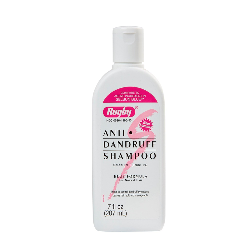 Rugby Anti-Dandruff Shampoo Selenium Sulfide 1% - 7 fl oz (Selsun Blue) - RMS PRODUCTS