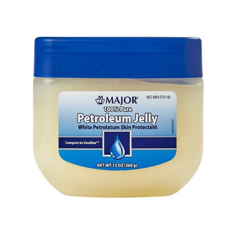Major 100% Pure Petroleum Jelly White Petrolatum Skin Protectant – 13 oz - RMS PRODUCTS