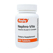 Rugby Nephro-Vite Vitamin B and C Complex - 100 Tablets - RMS PRODUCTS
