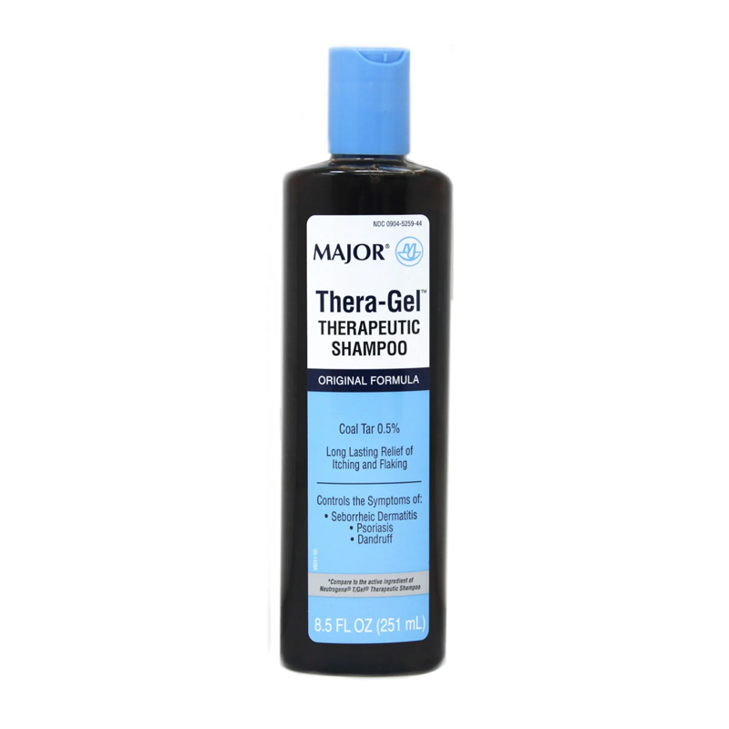 Major Thera-Gel Unscented Dandruff Shampoo, 8.5 Oz. Bottle - RMS PRODUCTS