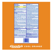 Goody's Extra Strength Headache Powder – Cool Orange Flavor (24 Dissolve Packs) - RMS PRODUCTS