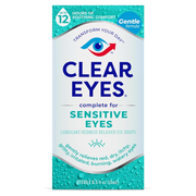Clear Eyes for Sensitive Eyes, Redness Reliever Eye Drops – 0.5 oz - RMS PRODUCTS