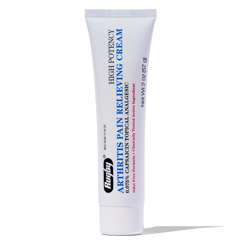 Rugby High Potency Arthritis Pain Relieving Cream 0.075% - 2 oz - RMS PRODUCTS