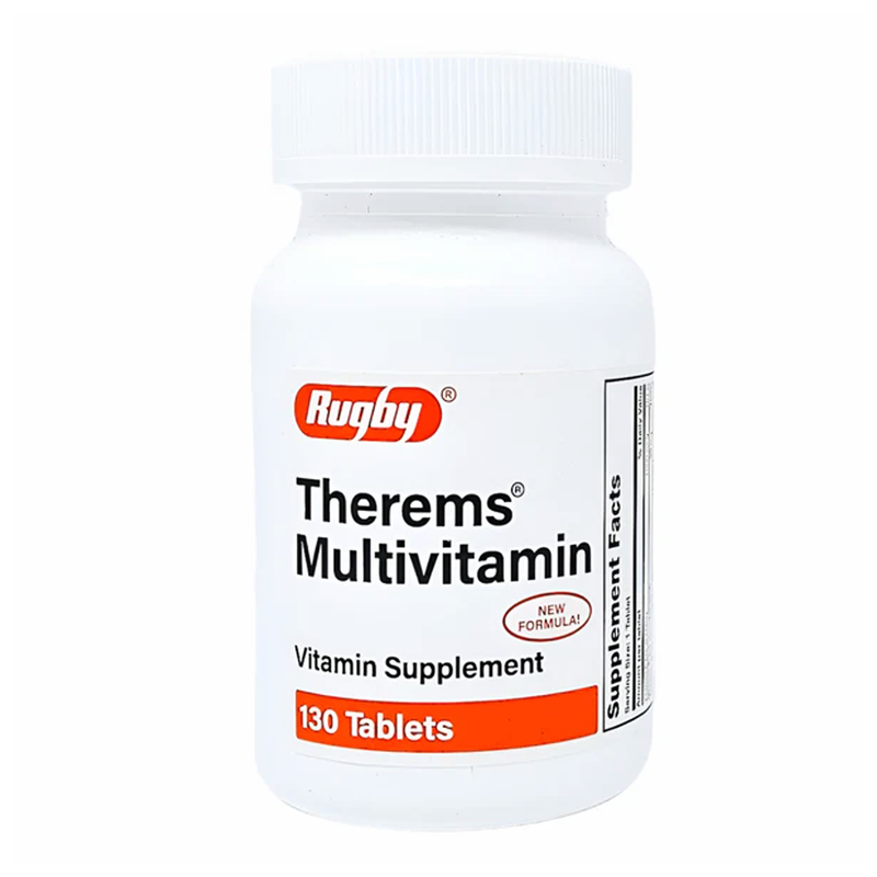 Rugby Therems Multivitamin - 130 Tablets - RMS PRODUCTS