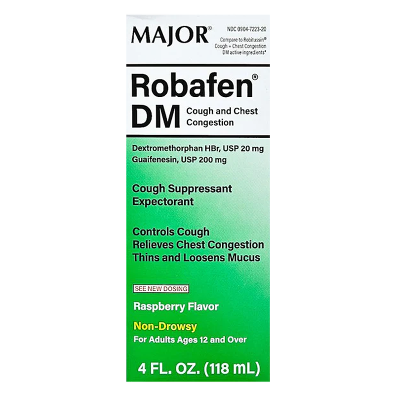 Major Robafen DM Cough & Chest Congestion - 4 Fl Oz - RMS PRODUCTS