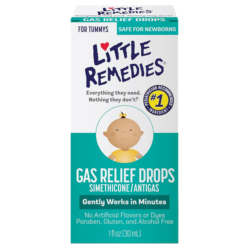 Little Remedies Gas Relief Drops for Babies - Natural Berry - 1 fl oz - RMS PRODUCTS
