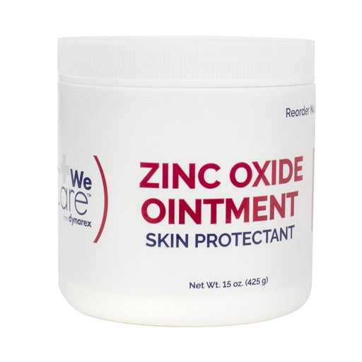 Dynarex Zinc Oxide Ointment – 15 oz Jar | Skin Protectant for Diaper Rash & Minor Irritations - RMS PRODUCTS