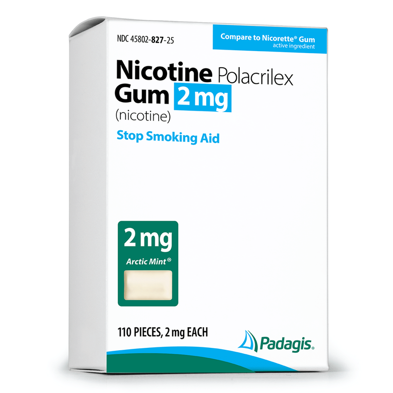 Perrigo Nicotine Polacrilex Gum 2 mg, Mint Flavor - RMS PRODUCTS