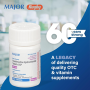Major Fexofenadine 60 mg Allergy Relief Tablets â€“ 100 Count - RMS PRODUCTS