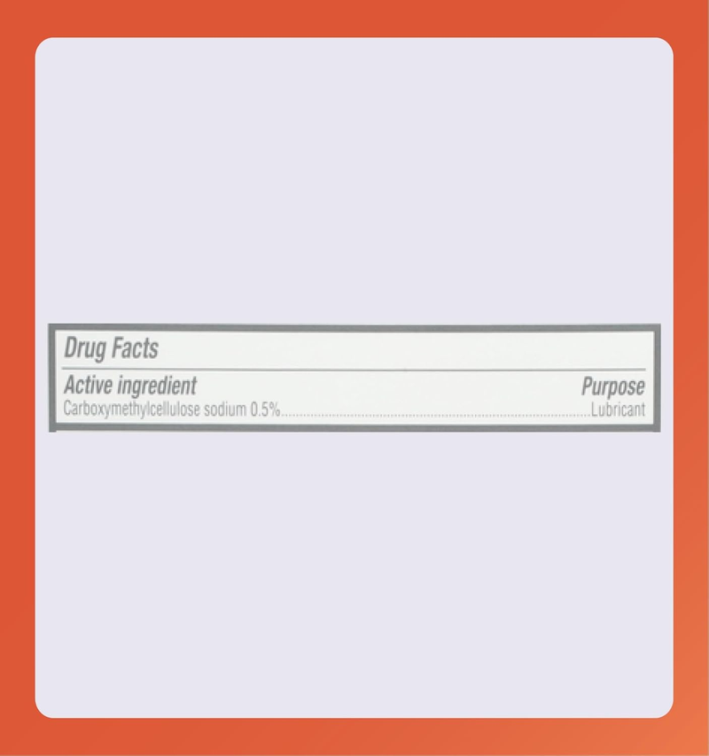 Rugby Preservative-Free Lubricant Eye Drops – 30 Single-Use Containers - RMS PRODUCTS