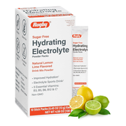 Rugby Sugar-Free Hydrating Electrolyte Powder Packs – 10 Stick Packs (0.45 oz Each) - RMS PRODUCTS