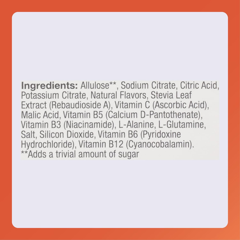 Rugby Sugar-Free Hydrating Electrolyte Powder Packs – 10 Stick Packs (0.45 oz Each) - RMS PRODUCTS