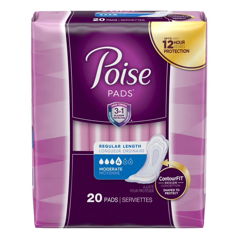 Poise Original Pads, Moderate - RMS PRODUCTS