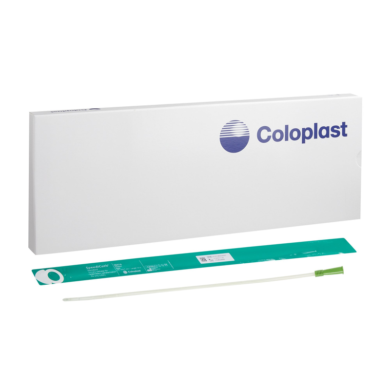 Coloplast SpeediCath® Standard Male Catheter – 14 Fr, 14″ Hydrophilic Polyurethane, Ready-to-Use – Model #28414 - RMS PRODUCTS