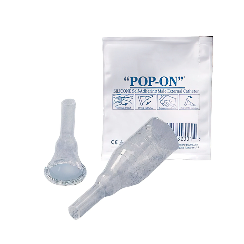 Bard Pop‑On™ Self-Adhering Male External Catheters – Medium (29 mm) & Large (35 mm) - RMS PRODUCTS