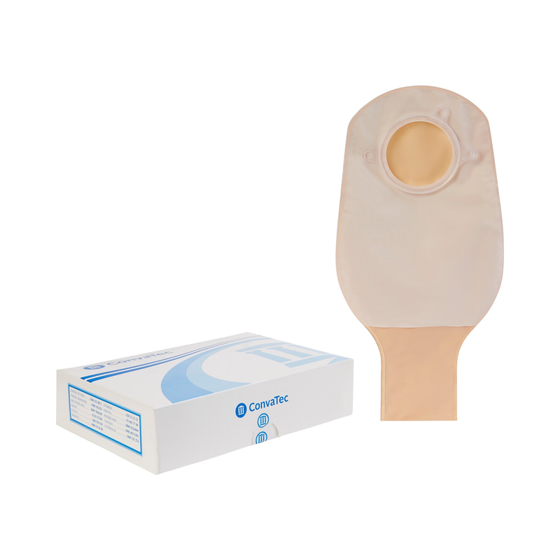 ConvaTec SURâ€‘FITÂ®â€¯NaturaÂ® 401503 â€“ 12â€³ Twoâ€‘Piece Drainable Ostomy Pouch, Opaque, 2â…›â€³ (57â€¯mm) Flange, Tailâ€‘Clip Closure â€“ Model #401503 (Box ofâ€¯10) - RMS PRODUCTS