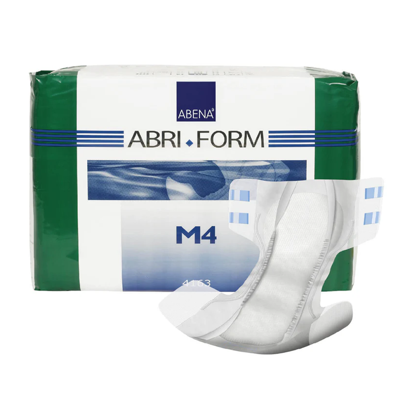 Abena Abri-Form Comfort Level 4 Adult Diapers – Heavy Absorbency, Plastic-Backed (M & L Sizes) - RMS PRODUCTS