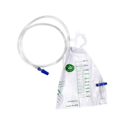 Dynarex Urinary Drainage Bag | 2000ml Capacity | Anti-Reflux Valve | Latex-Free | Box of 20 - RMS PRODUCTS