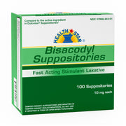GeriCare Bisacodyl 10mg Suppositories – 100 Count | Fast Relief from Occasional Constipation - RMS PRODUCTS