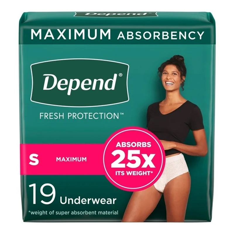 Depend Fresh Protection Underwear for Women, Maximum - RMS PRODUCTS