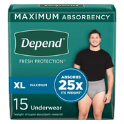 Depend Fresh Protection Underwear for Men, Maximum - RMS PRODUCTS