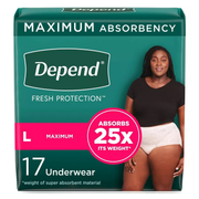 Depend Fresh Protection Underwear for Women, Maximum - RMS PRODUCTS