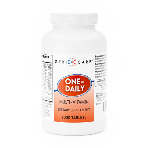 GeriCare One‑Daily Multi‑Vitamin – 1000 Tablets | Value-Pack Daily Nutrition - RMS PRODUCTS