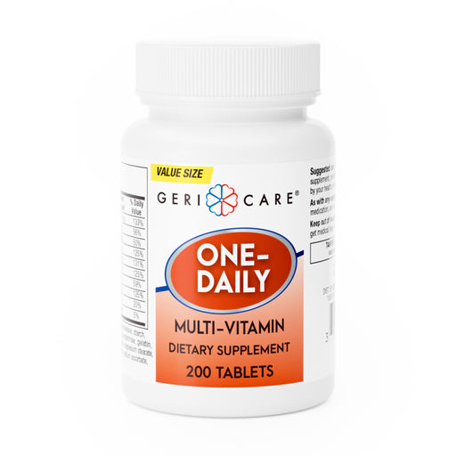 GeriCare One‑Daily Multi‑Vitamin – 200 Tablets | Easy Daily Nutritional Support - RMS PRODUCTS