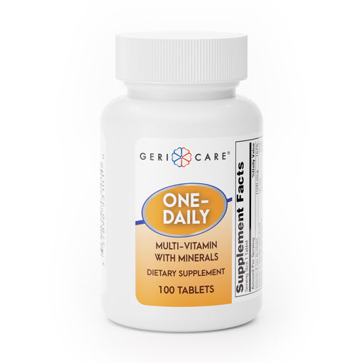 GeriCare One‑Daily Multi‑Vitamin + Minerals – 100 Tablets - RMS PRODUCTS
