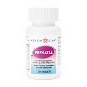 GeriCare Prenatal Multi-Vitamins – 100 Tablets | Daily Nutritional Support for Before, During & After Pregnancy - RMS PRODUCTS