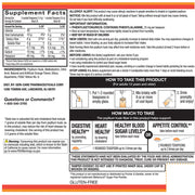 GeriCare Sugar-Free Natural Vegetable Laxative Powder – 10 oz | Orange Flavor, 3.4g per Dose - RMS PRODUCTS