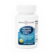 GeriCare Nephro Vitamin C & B Complex – 100 Tablets | Renal-Support Antioxidant & Energy Formula - RMS PRODUCTS