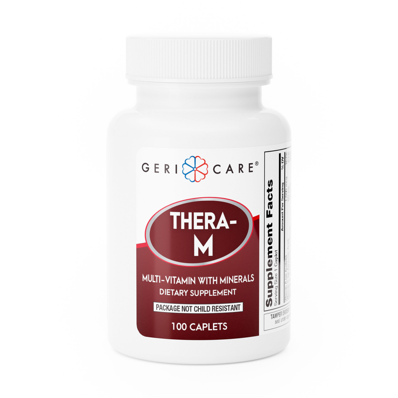 GeriCare GCP Multivitamin Tablets – 100 ct | Daily Vitamins for Adults & Seniors - RMS PRODUCTS