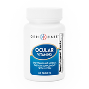 GeriCare Ocular Vitamins with Minerals & Lutein – 60 Tablets | Eye Health Support Supplement - RMS PRODUCTS